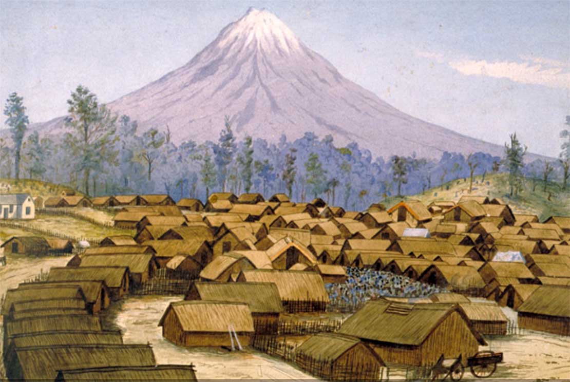 What Does Parihaka Teach Us About Nationhood Massey University   Parihaka Village 